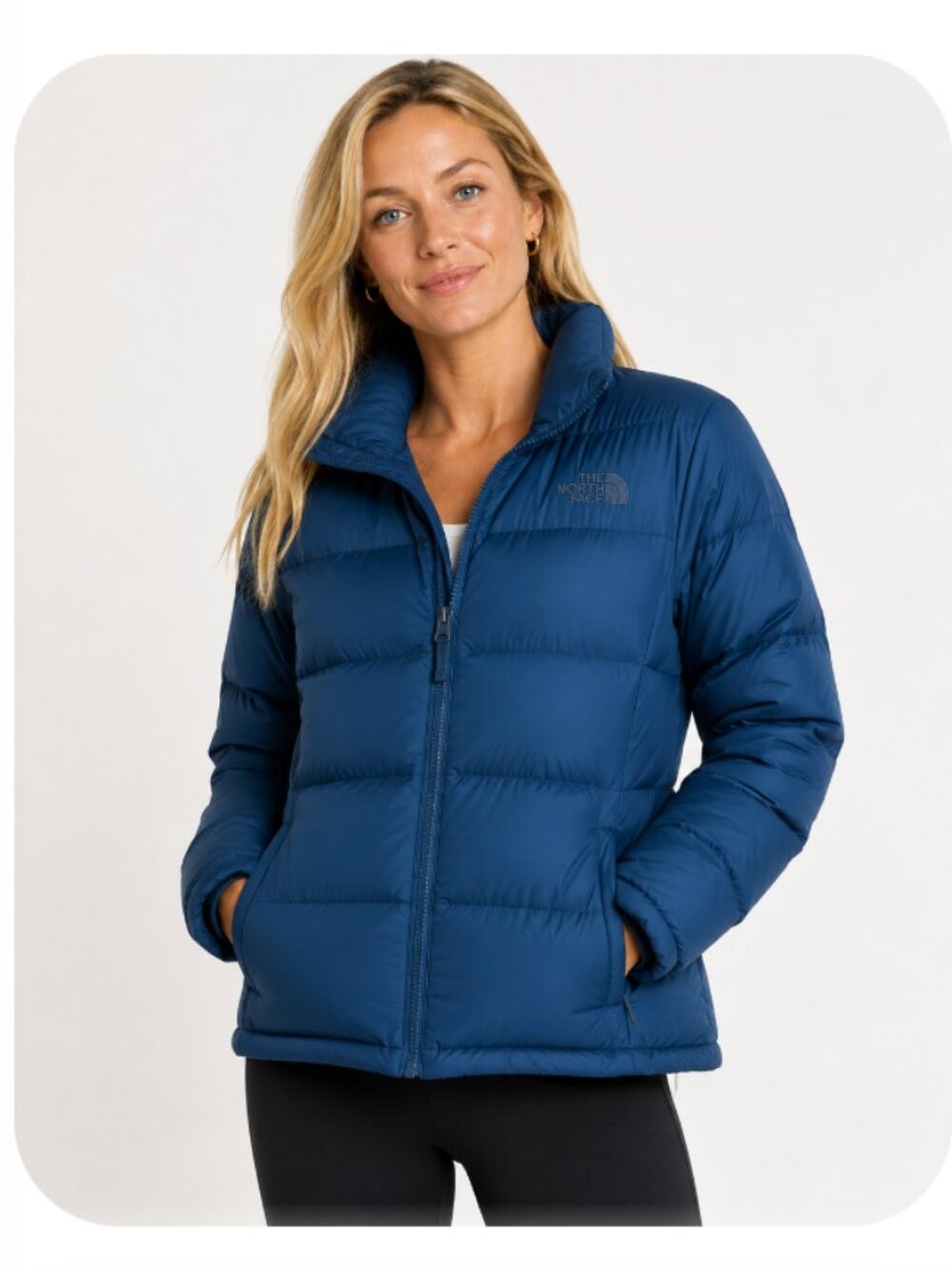 The North Face Women's Metropolis Down Jacket 550-fill Puffer XL